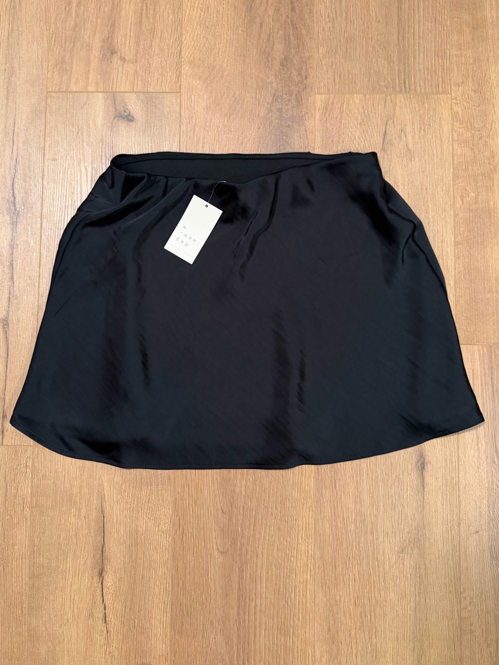 a new day Black Mini A-Line Skirt